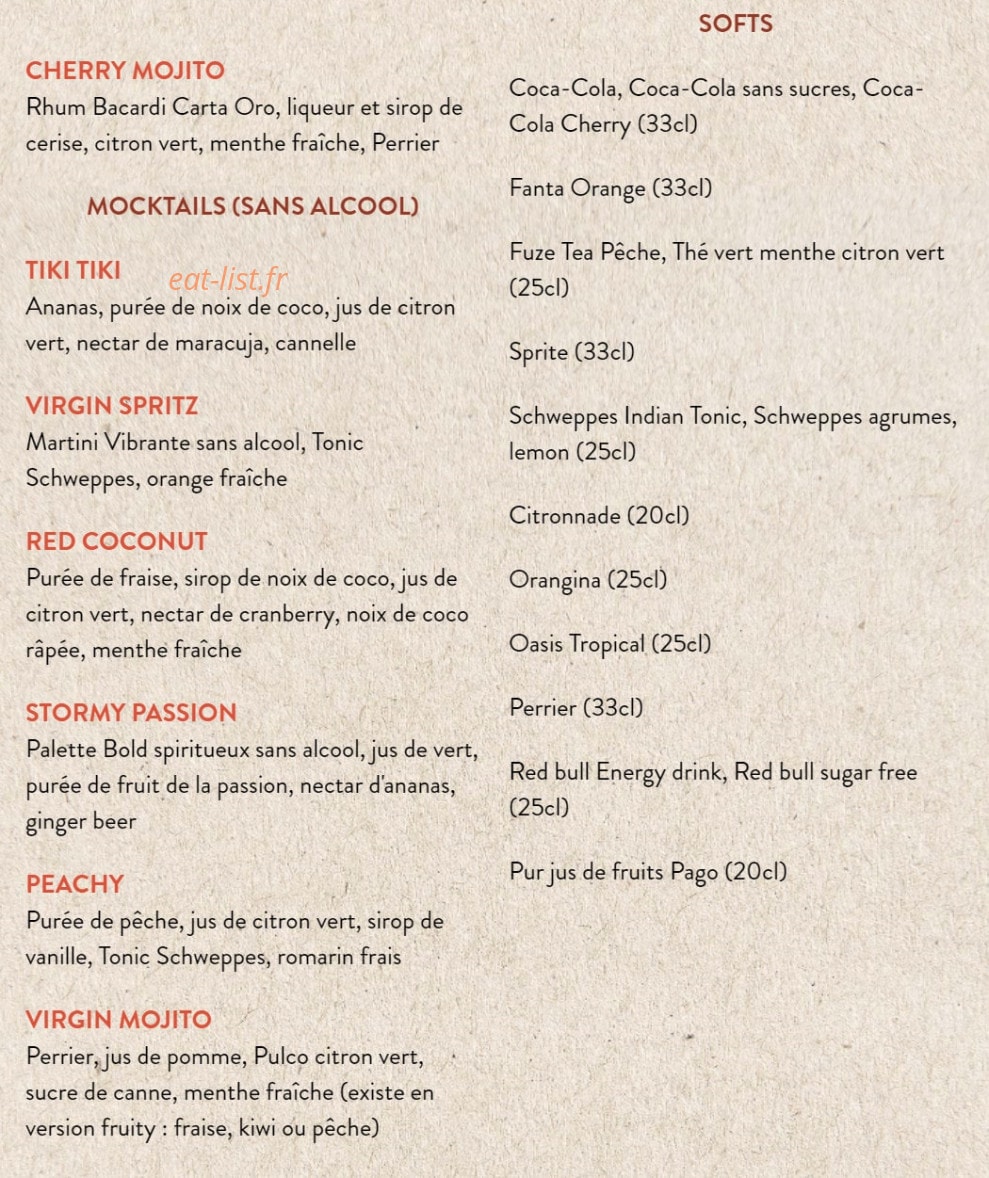 Au Bureau — carte page 9
