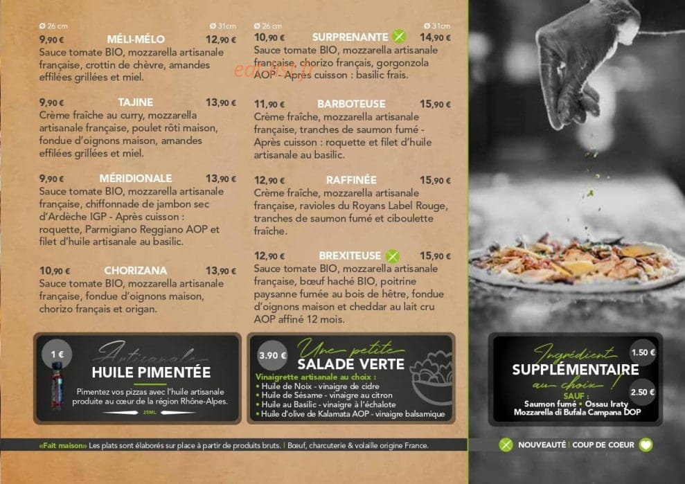 Basilic & Co — carte page 11