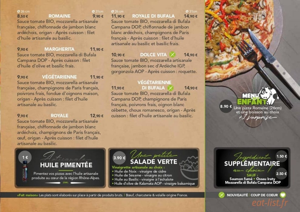 Basilic & Co — carte page 13