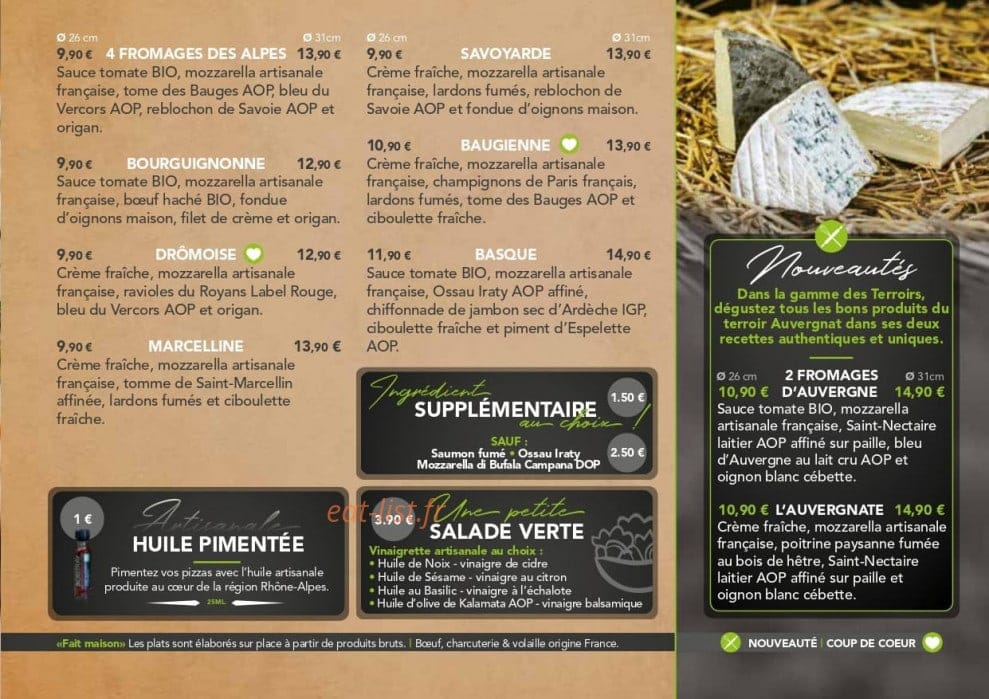 Basilic & Co — carte page 9