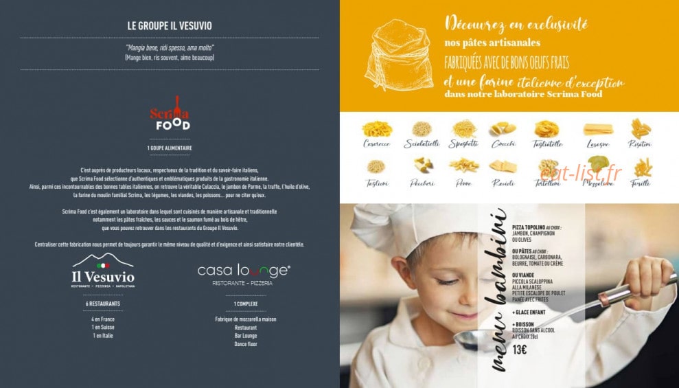 Casa Lounge — carte page 2
