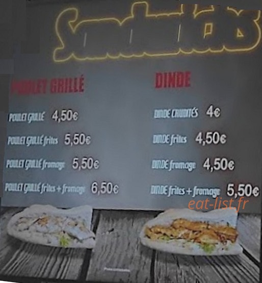 Club Sandwich — carte page 3