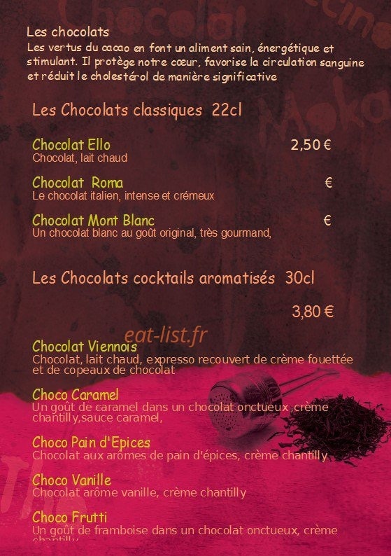 Ello Café — carte page 10
