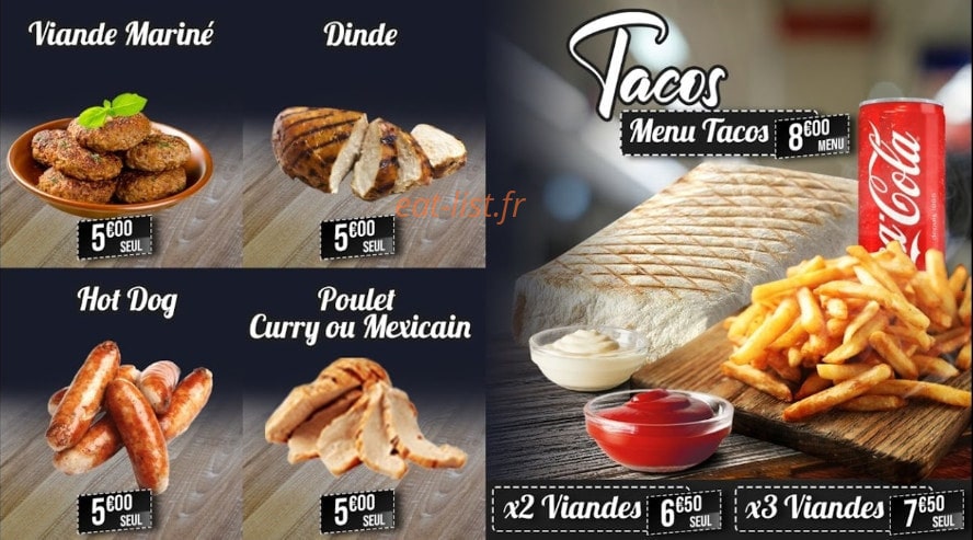 Fresh Food — carte page 5
