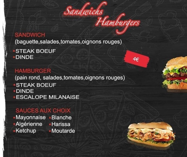 Grill Eat — carte page 2
