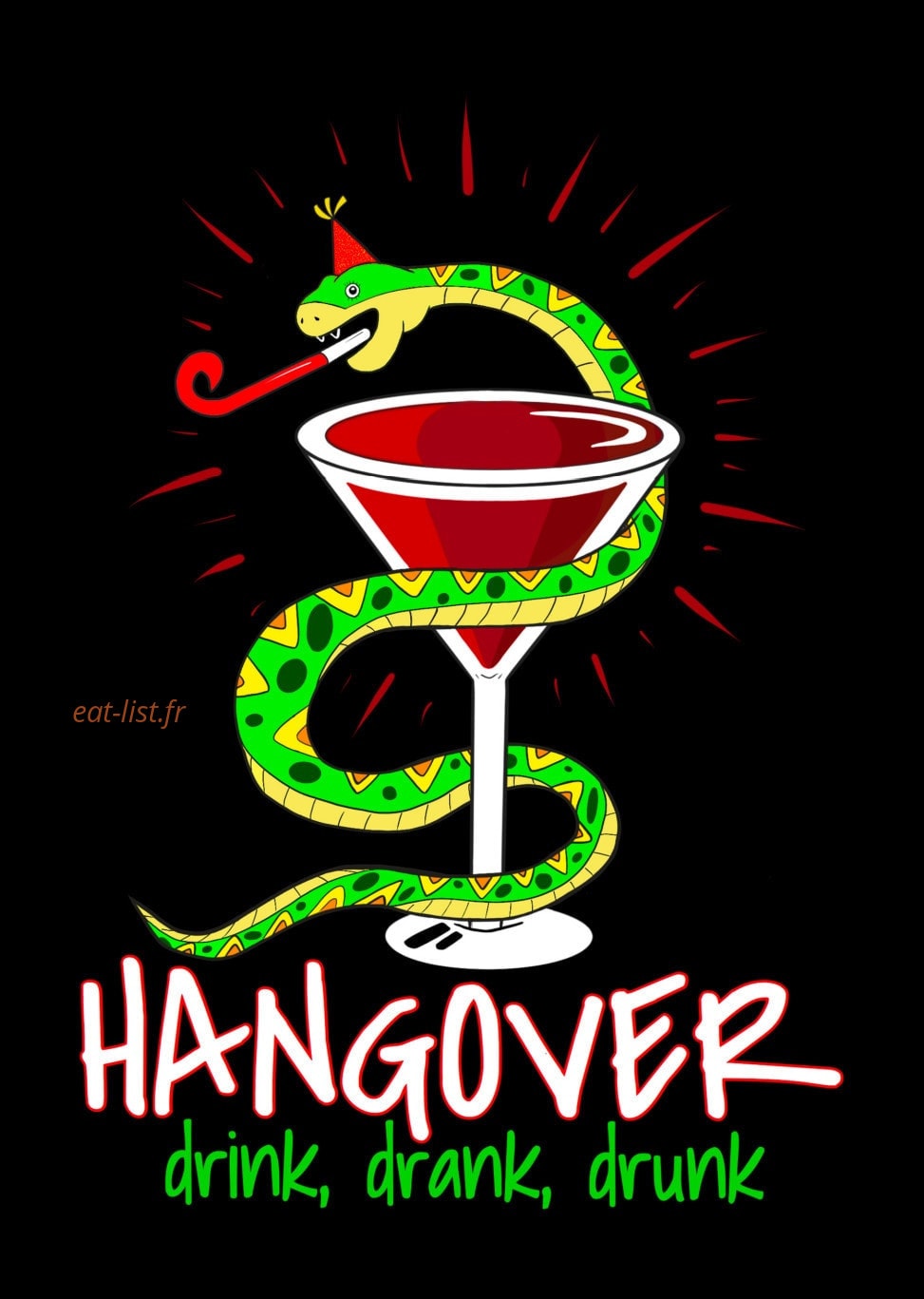 Hangover — carte page 3