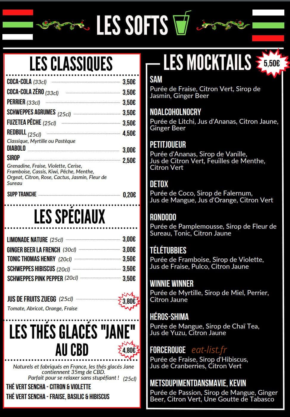 Hangover — carte page 5
