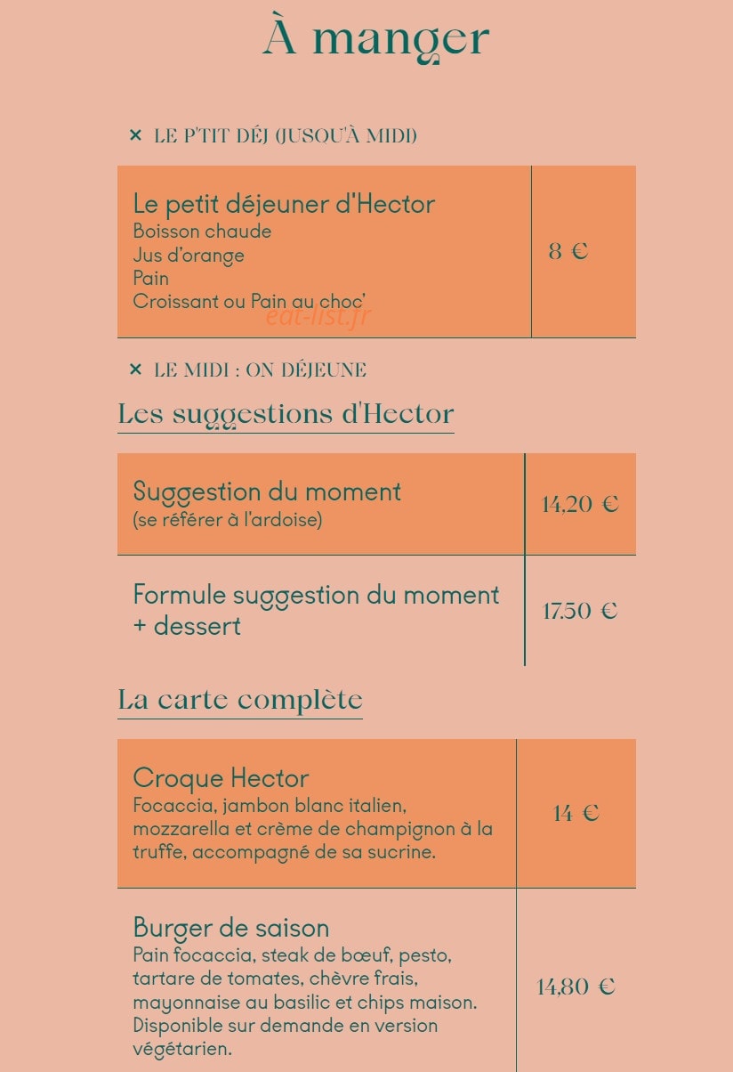 Hector — carte page 1
