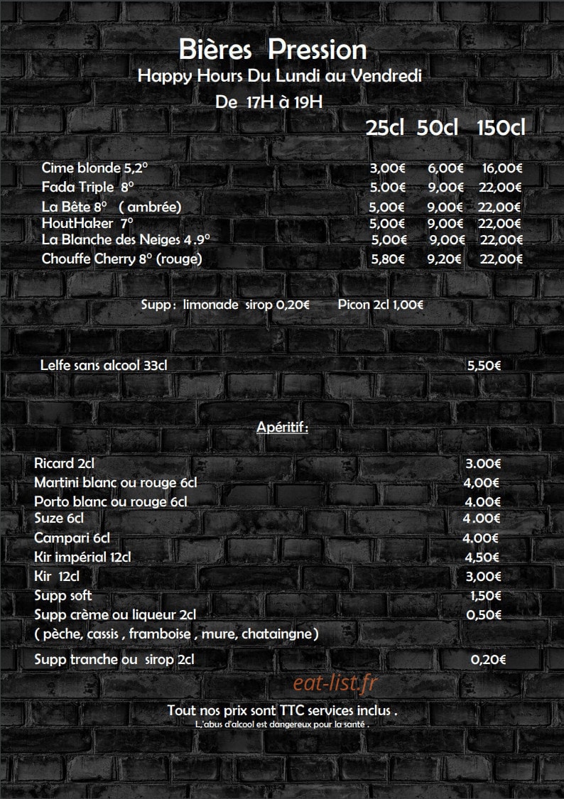 Kasse La Barak — carte page 5