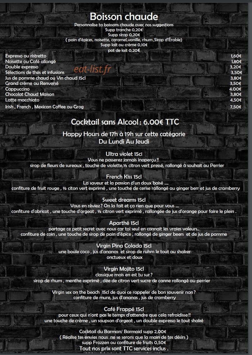 Kasse La Barak — carte page 11