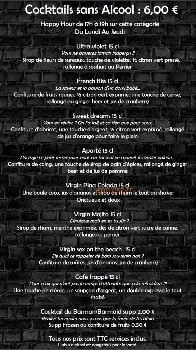 Kasse La Barak — carte page 8