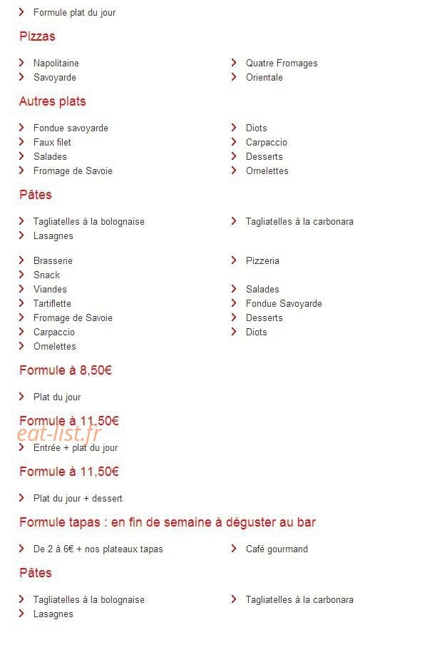 L'Actuel — carte page 1
