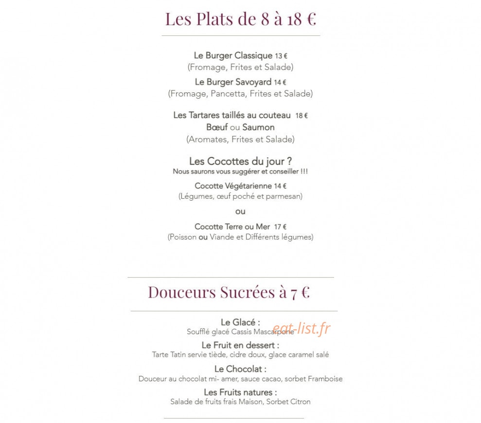 L'Atelier — carte page 3