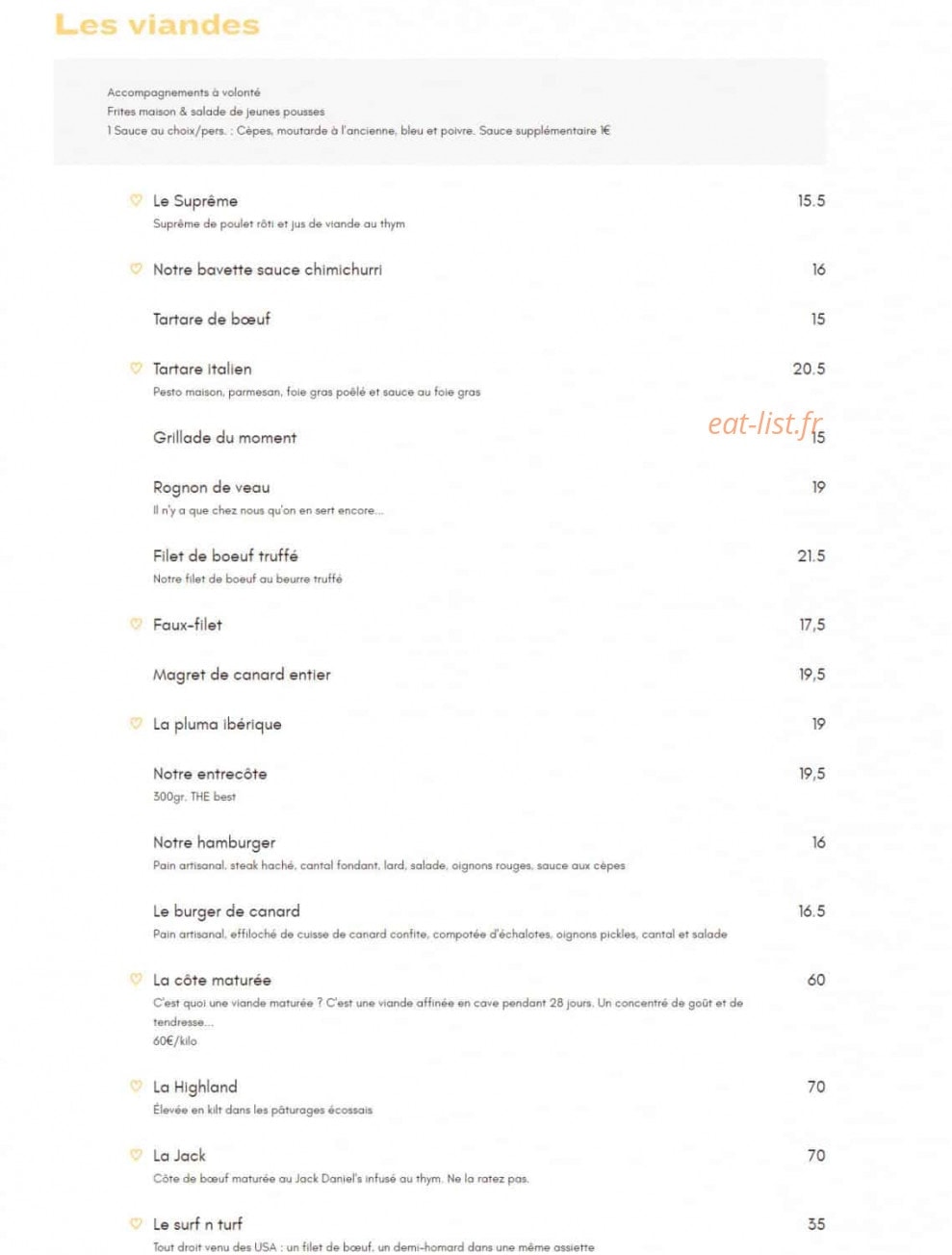 La Côte & l'Arête — carte page 2