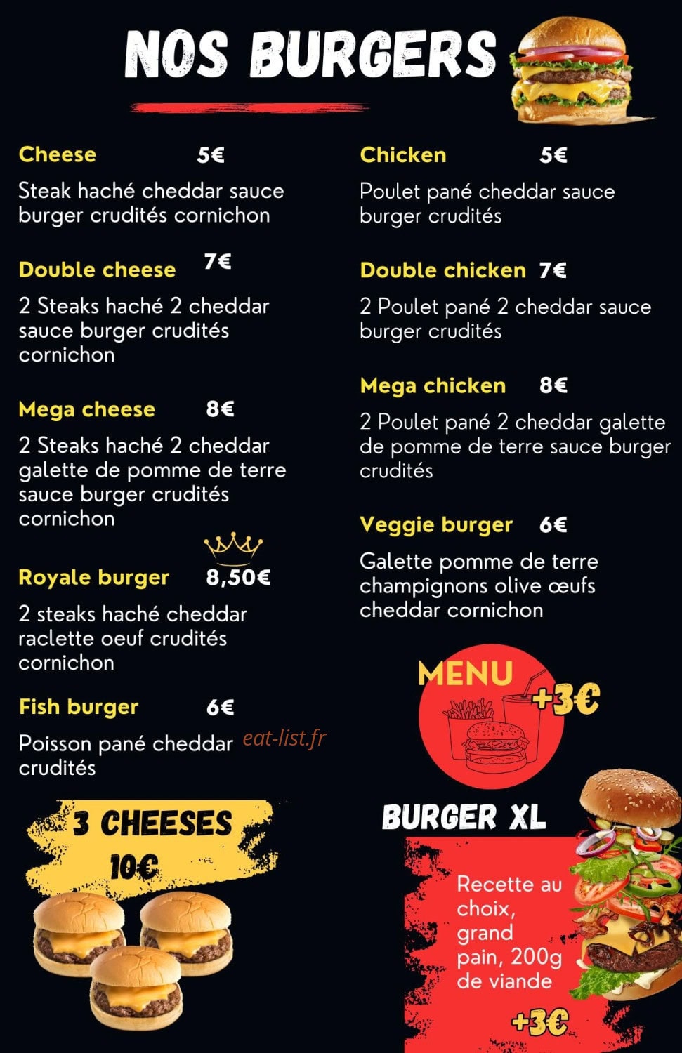 La grillade royale — carte page 4