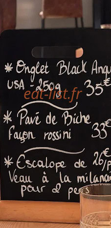 Le comptoir de Marcelle — carte page 1