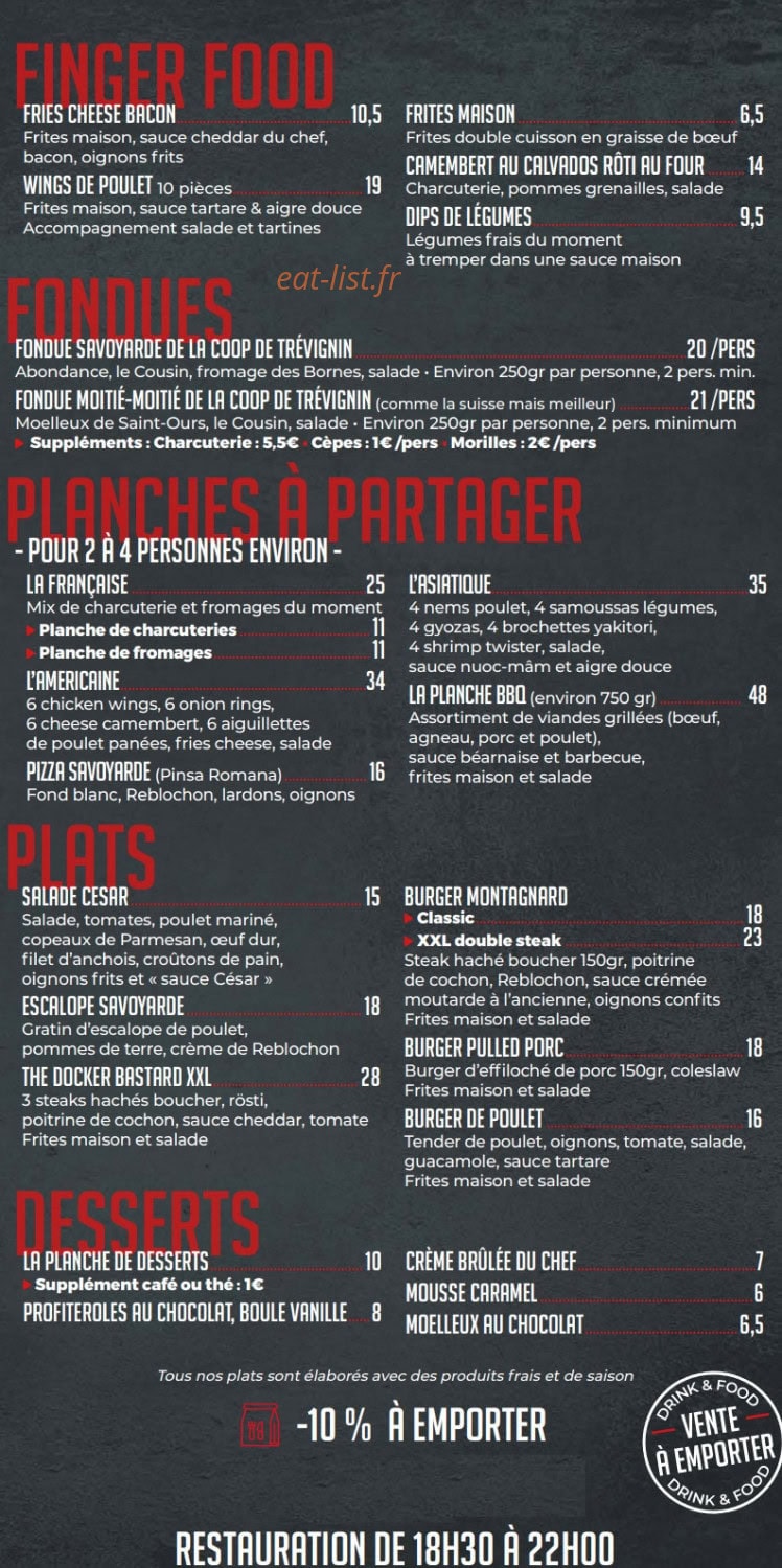 Le Docker — carte page 2