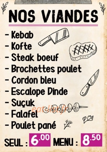 Le King — carte page 3