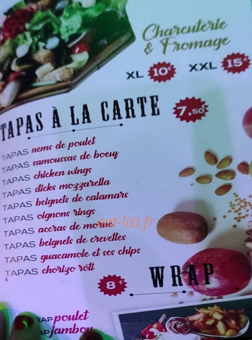 Le Mojito — carte page 1