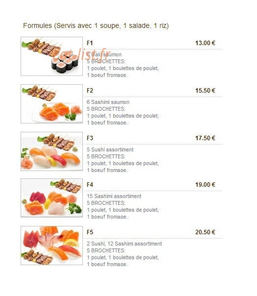 Le Patio — carte page 17