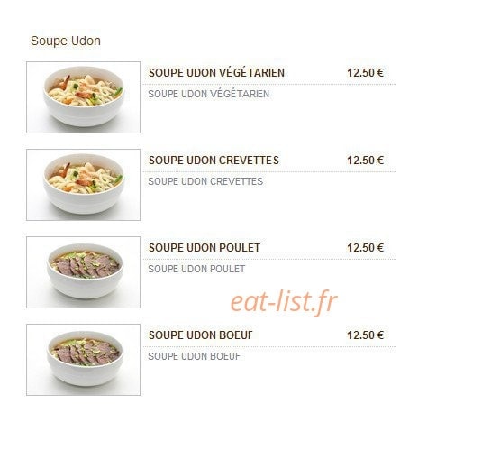 Le Patio — carte page 11