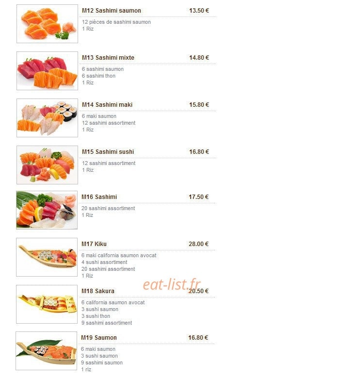 Le Patio — carte page 15
