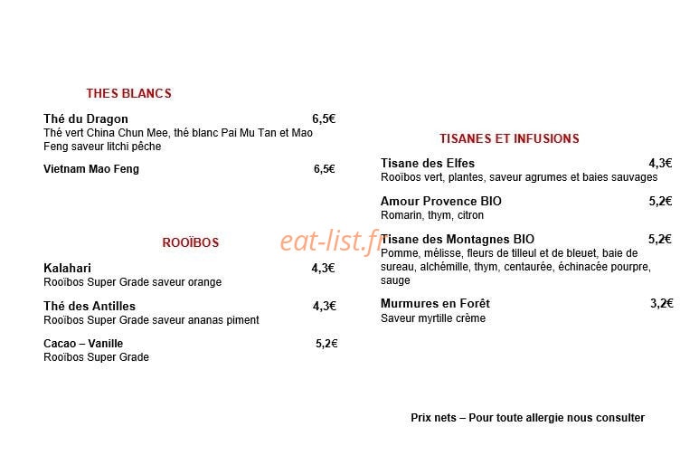 Le Scone House — carte page 6
