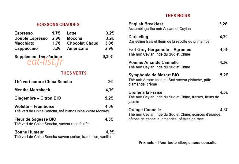 Le Scone House — carte page 5