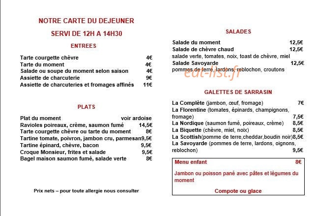 Le Scone House — carte page 2