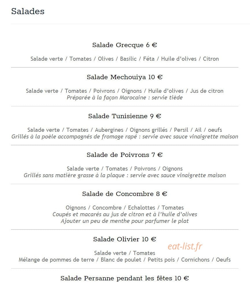 Les Nuits Du Sud — carte page 2
