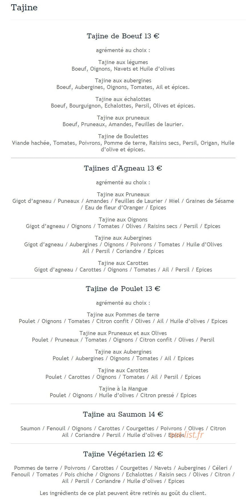 Les Nuits Du Sud — carte page 4