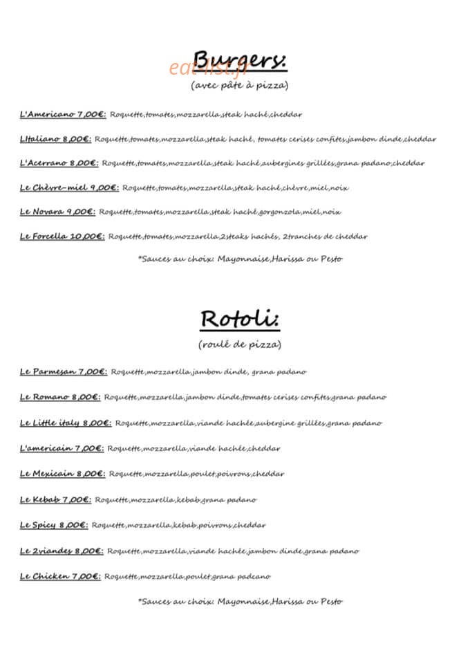 Little Italy — carte page 3
