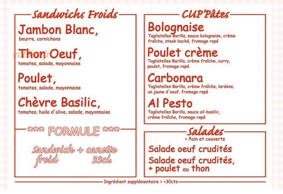 Luculus — carte page 2