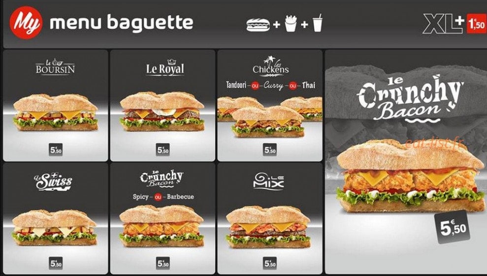 My Food — carte page 2