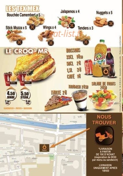 Ô Dwich — carte page 2