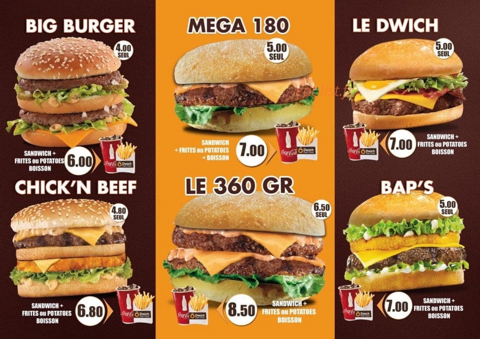 Ô Dwich — carte page 6