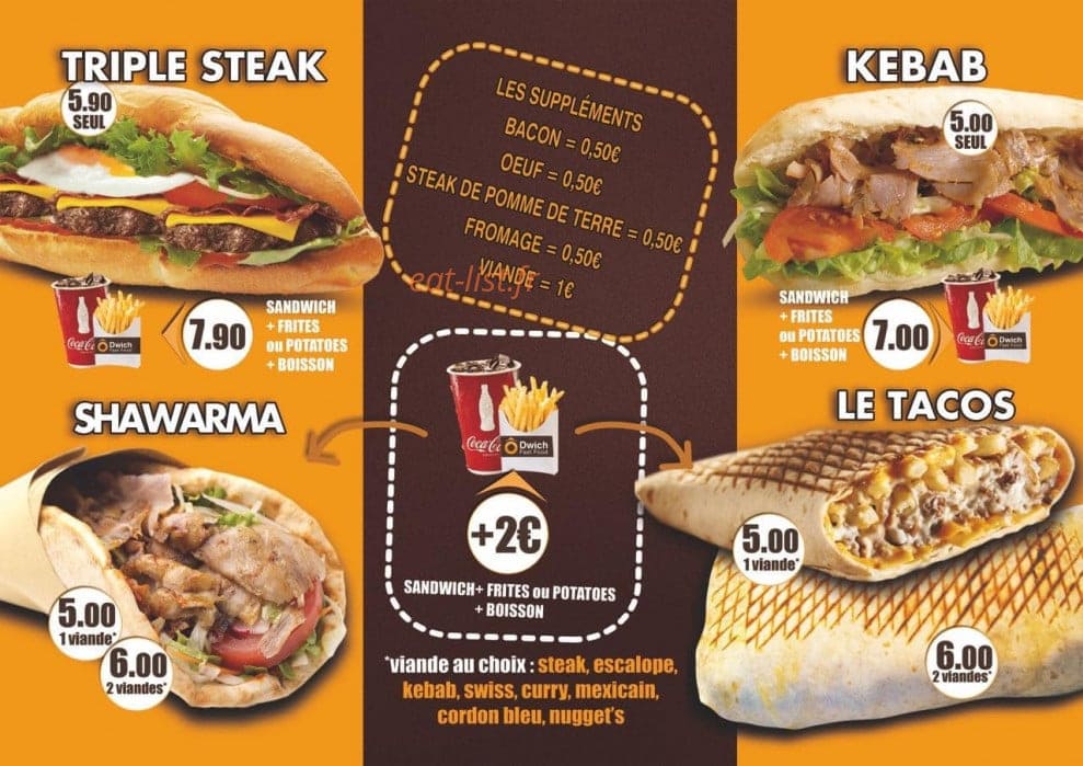 Ô Dwich — carte page 5