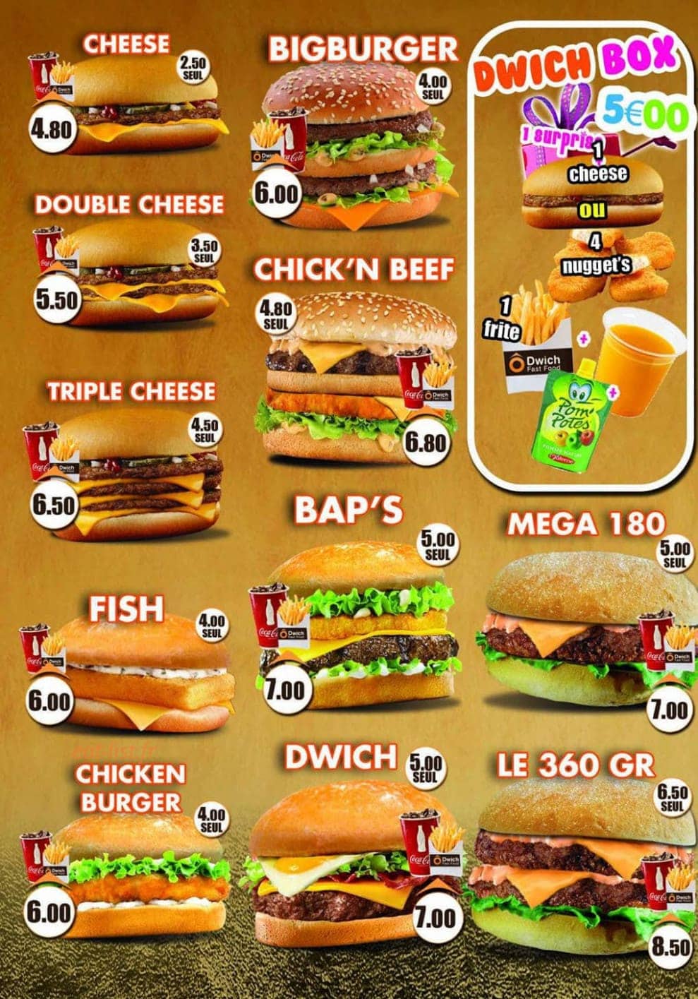 Ô Dwich — carte page 4