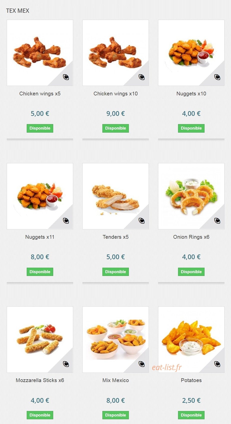 Pizza Di Napoli — carte page 17