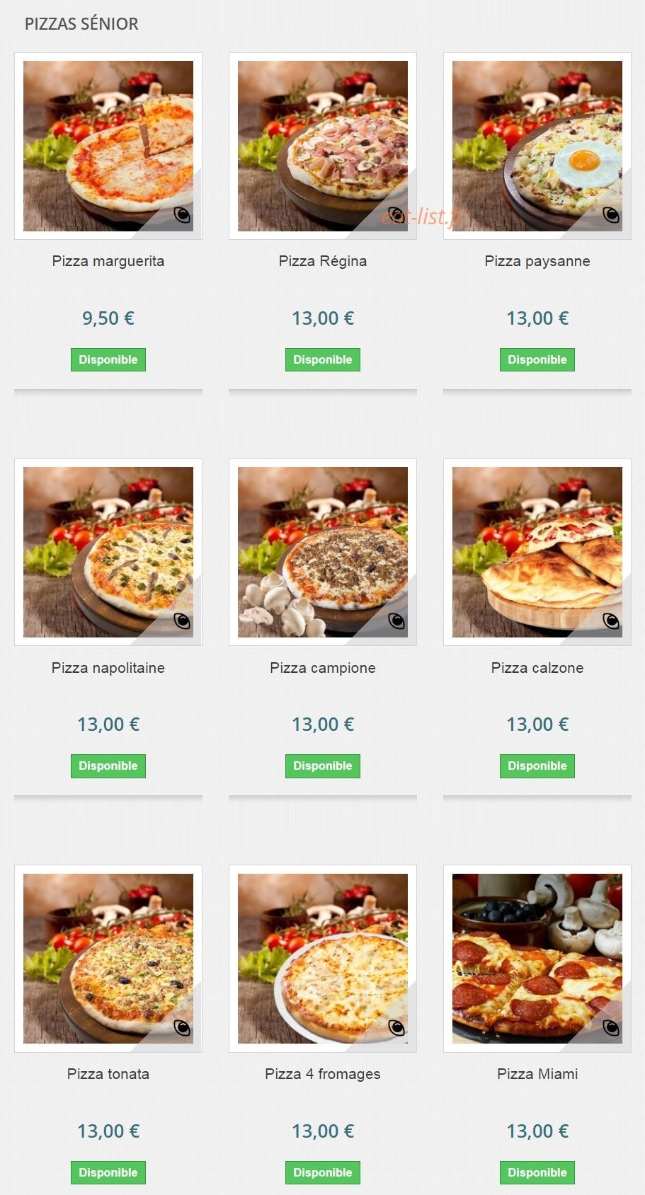 Pizza Di Napoli — carte page 5