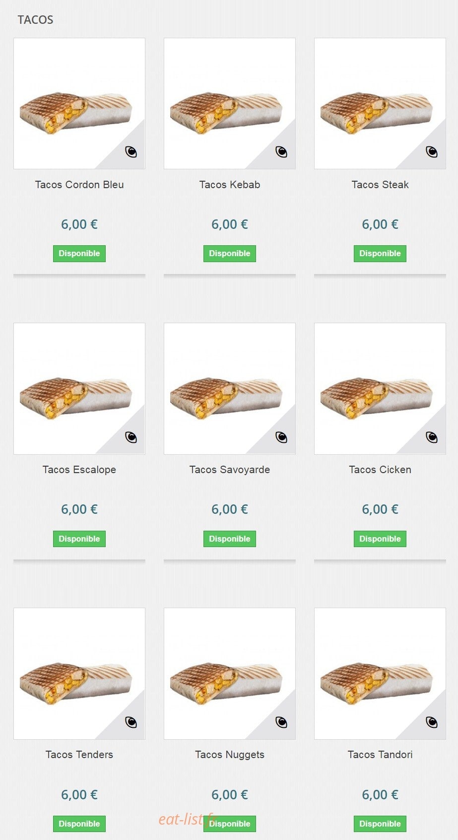 Pizza Di Napoli — carte page 23