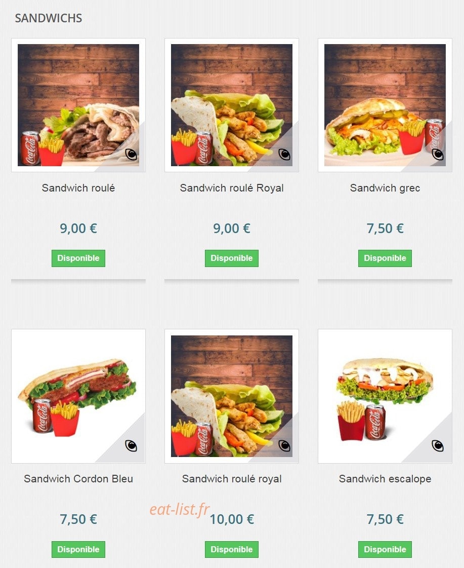 Pizza Di Napoli — carte page 19