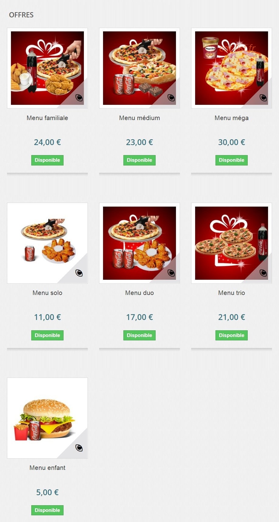 Pizza Di Napoli — carte page 15
