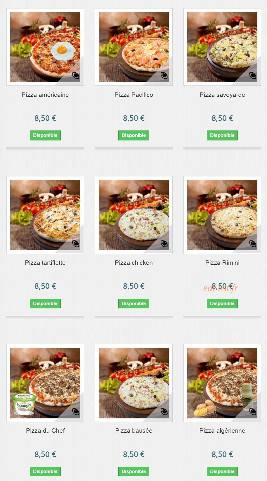 Pizza Di Napoli — carte page 3