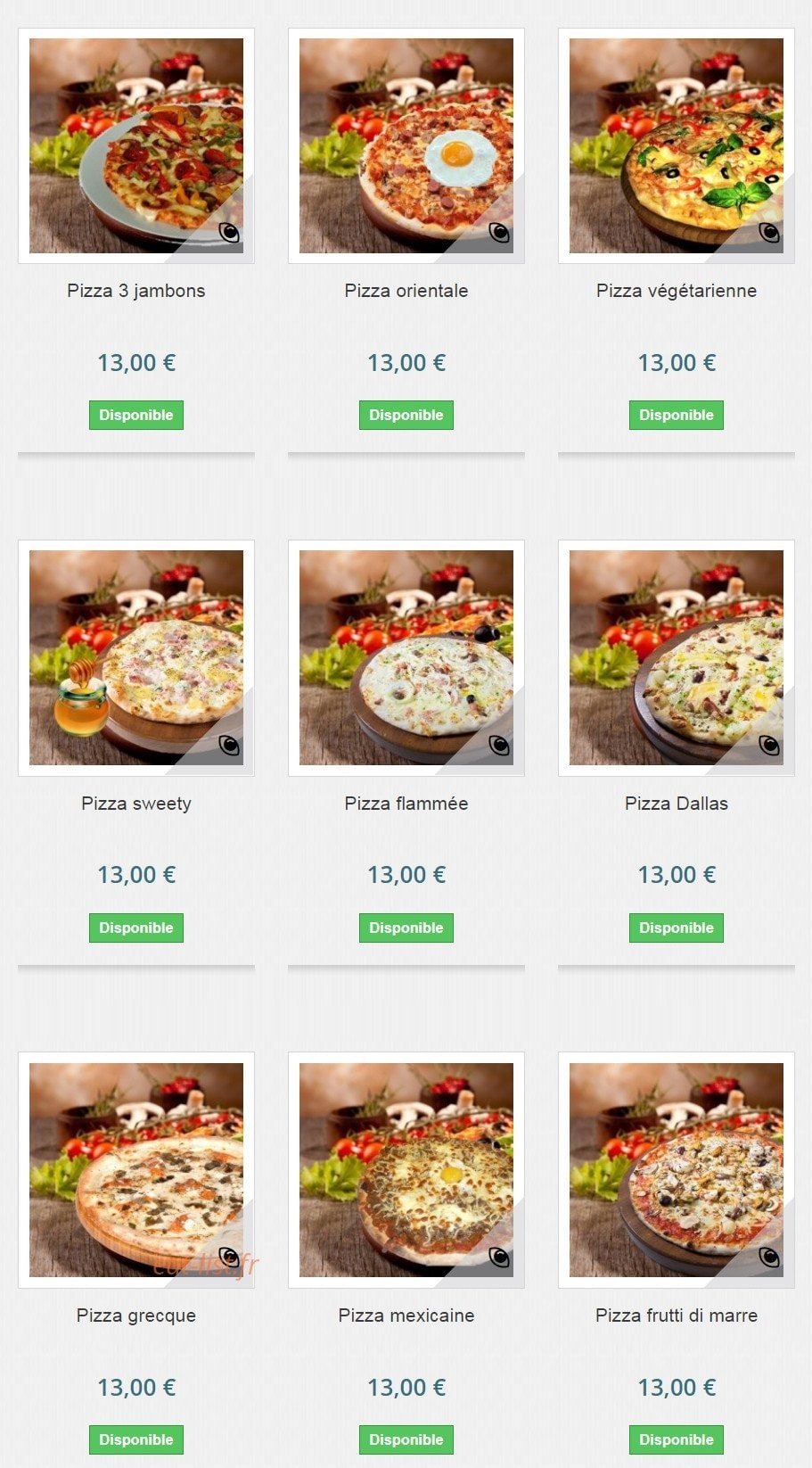 Pizza Di Napoli — carte page 6