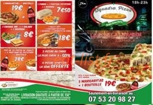 Squadra Pizza — carte page 1