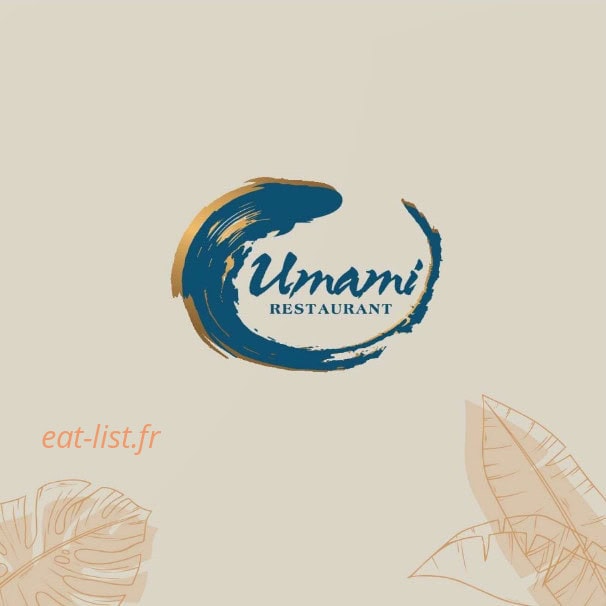 Umami — carte page 1
