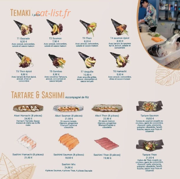Umami — carte page 9