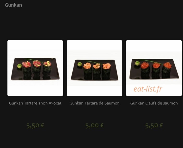 We Sushi — carte page 8