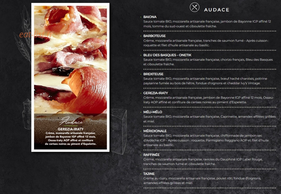 Basilic & Co — carte page 4